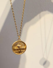 Dome Of The Rock Pendant Necklace